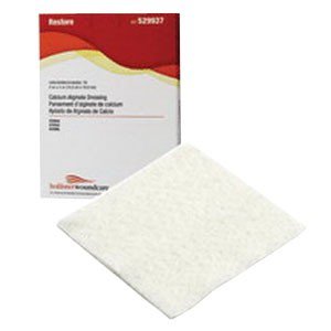 Hollister CalciCare Calcium Alginate Dressing with Silver Calcicare 4 X 4-3/4 Inch Rectangle Sterile - 529968R