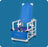 IPU - Reclining Commode / Shower Chair ipu Fixed Arm PVC Frame Reclining Back - SCC260RCB