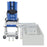 100 Series - Bath Bench Adjustable Arm Plastic Frame With Backrest 23 Inch Seat Width - D118-5-TIS-SLIDE