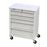 Homak Mfg Co. Cart Bedside Super Saver 29X13.25" Casters 5 Drawer Ea - BV05