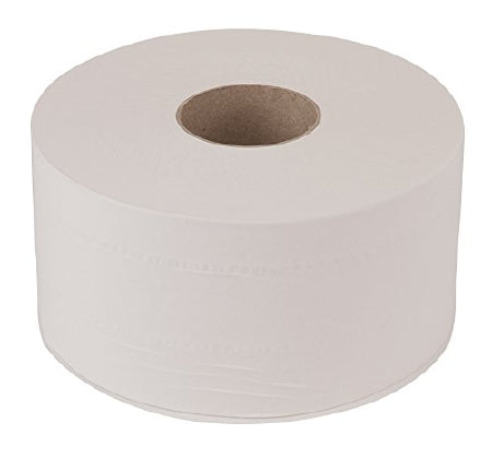 Saalfeld Redistribution Tork Advanced Toilet Tissue TORK Advanced White 2-Ply Jumbo Size Cored Roll Continuous Sheet 3.6 Inch X 751 Foot - 12024402