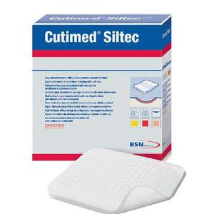Cutimed Siltec - Silicone Foam Dressing 2 X 2-1/2 Inch Square Silicone Adhesive without Border Sterile - 7328500