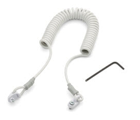Welch Allyn Cord with Security Tether Braun ThermoScan PRO 6000 6 ft. For Braun ThermoScan PRO 6000 Digital Ear Thermometer - 106201