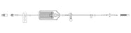 Zevex Curlin Administration Set 98 Inch Tubing - 340-4130V