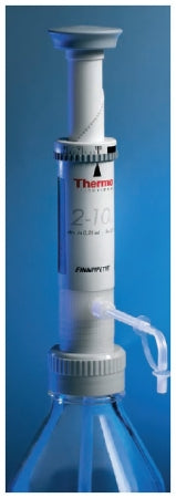 Fisher Scientific Thermo Scientific Finnpipette Dispenser 20 µL Precision, 2 to 10 mL Range, ±60 µL, Individual Calibration Certificate - 14487203