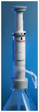 Thermo Scientific Finnpipette - Dispenser 20 µL Precision, 2 to 10 mL Range, ±60 µL, Individual Calibration Certificate - 14487203