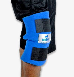 Active Ice - Cold Therapy Wrap Knee One Size Fits Most Cloth Reusable - SK-BB