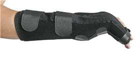 Ezy Wrap - Boxer Fracture Brace eZY WRAP Neoprene Right Hand Black Medium / Large - 52503/NA/NA/RMDLG