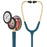 3M Littmann Classic III - Classic Stethoscope Caribbean Blue 1-Tube 27 Inch Tube Double-Sided Chestpiece - 5807