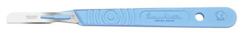 Swann-Morton - Scalpel No. 14 Stainless Steel / Plastic Flat Handle with Circular Gripper Sterile Disposable - SM0519