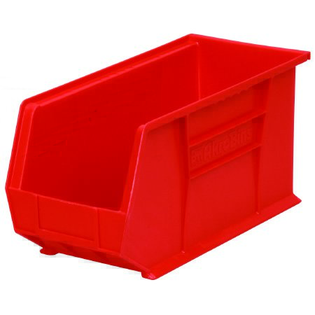 Akrobins - Storage Bin AkroBins Red Plastic 8-1/4 X 9 X 18 Inch - 30265RED
