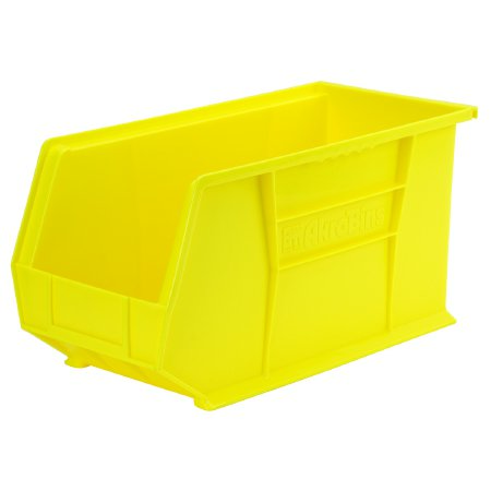 Akrobins - Storage Bin AkroBins Yellow Plastic 8-1/4 X 9 X 18 Inch - 30265YELLO
