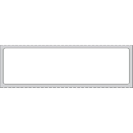 PDC - Blank Label pdc Thermal Label White Paper 1 X 3-1/2 Inch - THERMD24