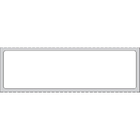 Precision Dynamics PDC Pre-Printer Label Printer Label White 1 X 3-1/2 Inch - THERMD24