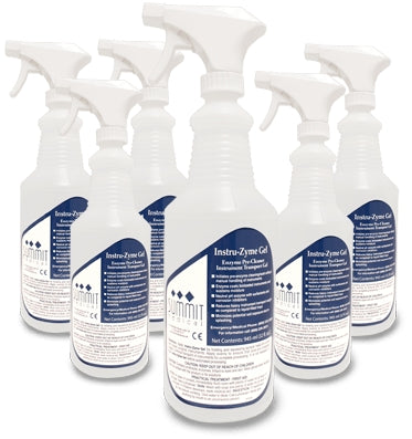 Instru-Zyme - Enzymatic Instrument Detergent Gel RTU 32 oz. Spray Bottle Tropical Scent - IN-1032