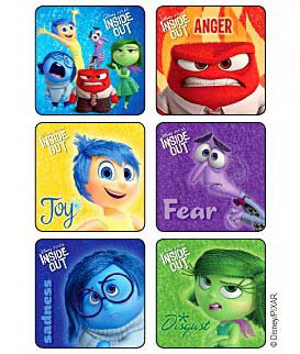 Medibadge Disney 75 Per Unit Inside Out Sticker - 1587P