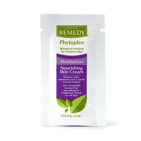 Remedy Phytoplex - Hand and Body Moisturizer 0.13 oz. Individual Packet Vanilla Scent Cream CHG Compatible - MSC092402PACK