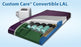 Span America Custom Care Mattress Cover 84 X 36 Inch Antimicrobial / Flame Resistant / Fluid Resistant Fabric For Convertible LAL Mattresses - CLT-MEM8436
