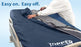 The Topper - Mattress Topper Coverlet 80 X 42 Inch Vapor Permeable / Bacteriostatic Fabric For MEM42 Topper Microenvironment Manager Systems - CLT-MEM42