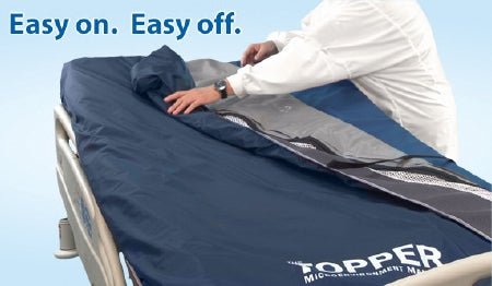 The Topper - Mattress Topper Coverlet 48 X 80 Inch Vapor Permeable / Bacteriostatic Fabric For MEM48 Topper Microenvironment Manager Systems - CLT-MEM48