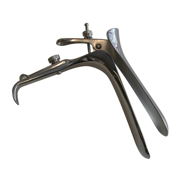 Hermann Medizentechnik Speculum Vaginal Graves 1-1/2X4-1/2" Large Right Side Open Stainless Steel Ea - BR70-11023