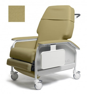 Graham-Field Lumex Extra-Wide Clinical Care Recliner Dolce Sand Four Tente Swivel Caster, Three Locking Caster Four Tente Swivel Caster, Three Locking Caster - FR587W6705