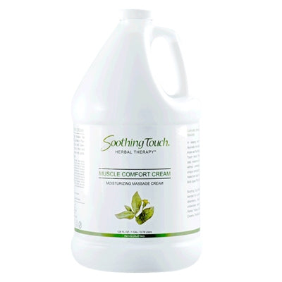 Soothing Touch - Massage Treatment 1 gal. Pump Bottle Peppermint Scent Cream - 13-3234
