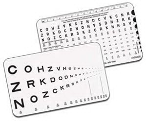 GOOD-LITE - Eye Chart Good-Lite 16 Inch Measurement Acuity Test - 756000