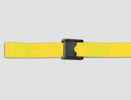 Posey Premium EZ Clean Gait Belt Bariatric Yellow Biothane Polyurethane - 6546YL