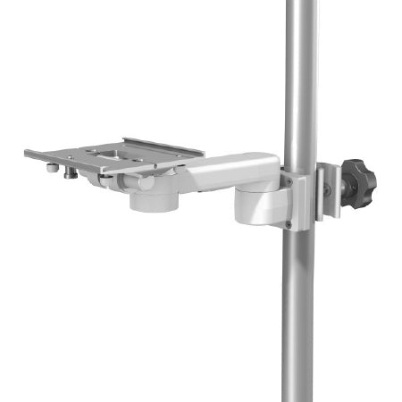 Gcx Corporation M Series Mounting Plate 0.75 to 2 Inch Clamp Range, 8 Inch, With Slide-In Mounting Plate and Post/Pole Transport Clamp Interface, 20 lbs. Weight - PM-0006-30
