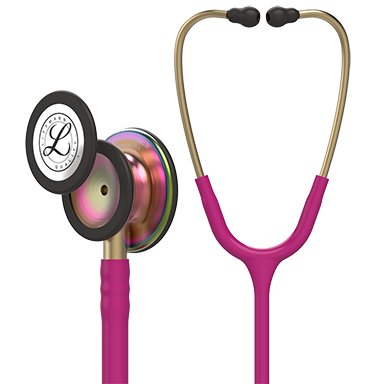 3M Littmann Classic III Classic Stethoscope Raspberry 1-Tube 27 Inch Tube Double Sided Chestpiece - 5806