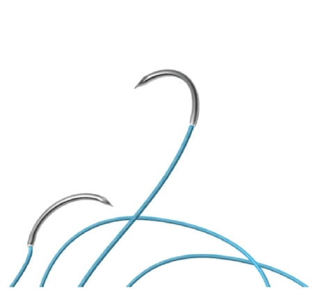 Surgical Specialties Surgical Specialties Suture without Needle Braided Silk Nonabsorbable Coated Size 4 24 Inch Suture - D2578N