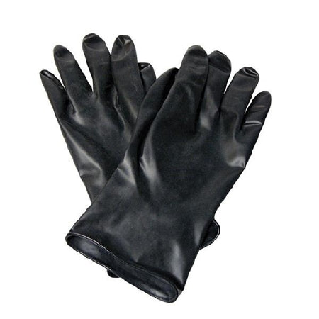 Fisher Scientific North Utility Glove Size 9 Butyl Rubber Black 11 Inch Beaded Cuff NonSterile - 113949C
