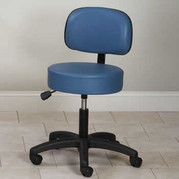 Clinton Industries Exam Stool - 2102-24-3BK