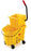Saalfeld Redistribution Rubbermaid Mop Bucket with Wringer 26 Quart Yellow - FG748000YEL