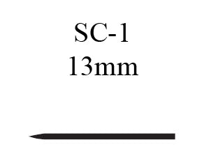 Coated Vicryl - Suture with Needle Absorbable Coated Undyed Suture Braided Polyglactin 910 Size 5 - 0 18 Inch Suture 1-Needle 13 mm Length Straight Conventional Cutting Needle - DC340
