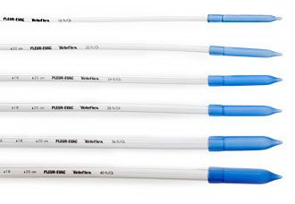 Pleur-evac - Thoracic Catheter 16 Fr. Straight Style - DSTC-16S