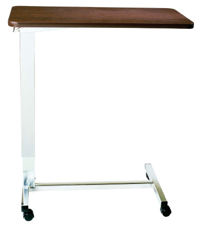 Drive Medical Overbed Table Non-Tilt Spring Assisted Lift 30 to 45 Inch Height Range 30 to 45 Inch Height Range - 16010HCGW