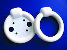 Bioteque Pessary Ring With Knob Size 7 Silicone - RK7