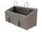 Mac Medical Inc ES47 Series Surgical Scrub Sink Dual Bay - ES47-IR-KSP