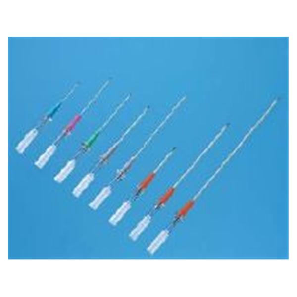 Becton-Dickinson Catheter Peripheral Venous Angiocath Iv Shielded Orange 14Gx5-1/4" 10/Bx, 5 Bx/Ca - 382269