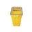 Becton-Dickinson Container Sharps 9Gal Plastic Clear/Yellow Each, 8 Ea/Ca - 305603
