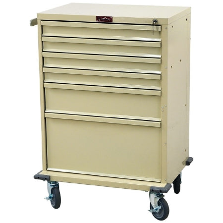 Harloff V-Series Treatment Cart 6 Drawers Navy Blue - V30-6K