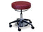 Hausmann Industries Operator Stool Pneumatic Foot & Hand Control 5 Casters Gray - 2154-709