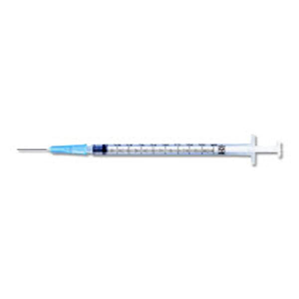 Becton-Dickinson Syringe/Needle Tb Precisionglide 1Cc 25Gx5/8" Conventional 100/Bx, 8 Bx/Ca - 309626