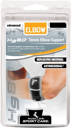 Mueller Sports Medicine Hg80 Elbow Brace Small / Medium Tennis Left or Right Elbow - 79018