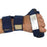 ComfySplints C-Grip - Contracture Hand Splint Foam / Terry Cloth / Steel Left Hand Blue Medium - 24-3041L