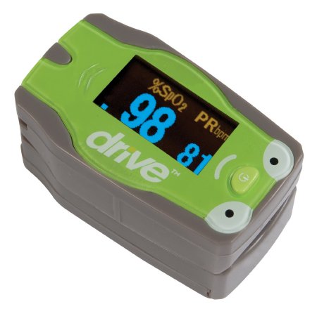 Drive Medical Fingertip Pulse Oximeter 2 AAA Batteries - Q3000