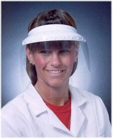 Molded Products Face Shield Kit One Size Fits Most Full Length Antifog Reusable NonSterile - PC-300-W