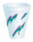 Dart - Drinking Cup 14 oz. White Styrofoam Disposable - 14J16